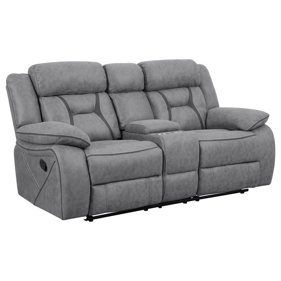 Higgins Grey 2 Pc Motion Sofa Set - MyWaynesHome #