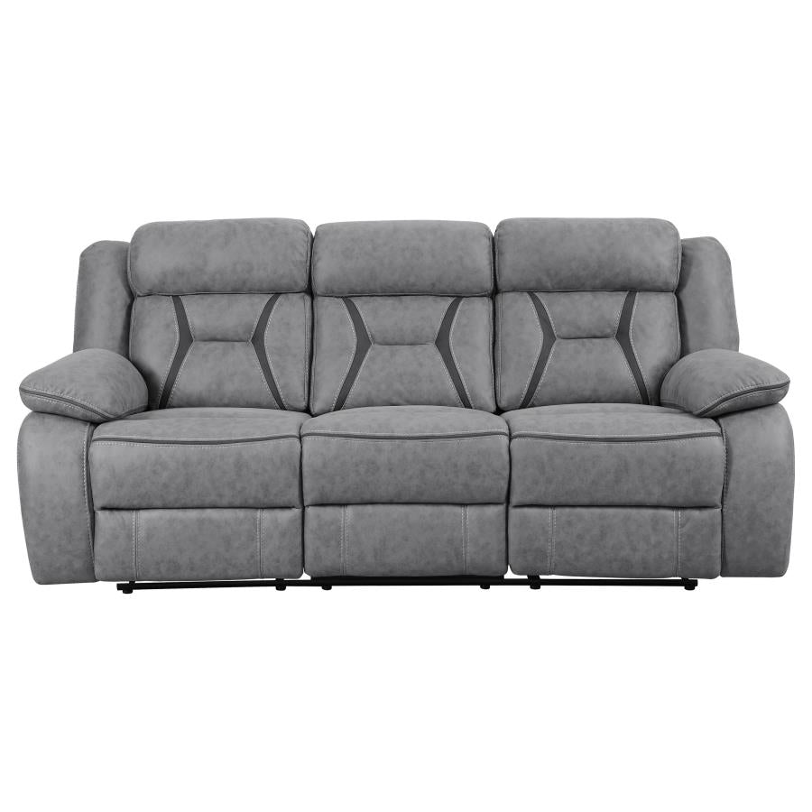 Higgins Grey Motion Sofa - MyWaynesHome #