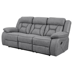 Higgins Grey Motion Sofa - MyWaynesHome #