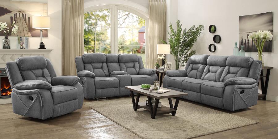 Higgins Grey Motion Sofa - MyWaynesHome #