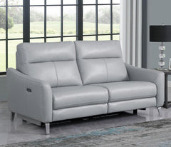 Derek Grey Power Sofa - MyWaynesHome #