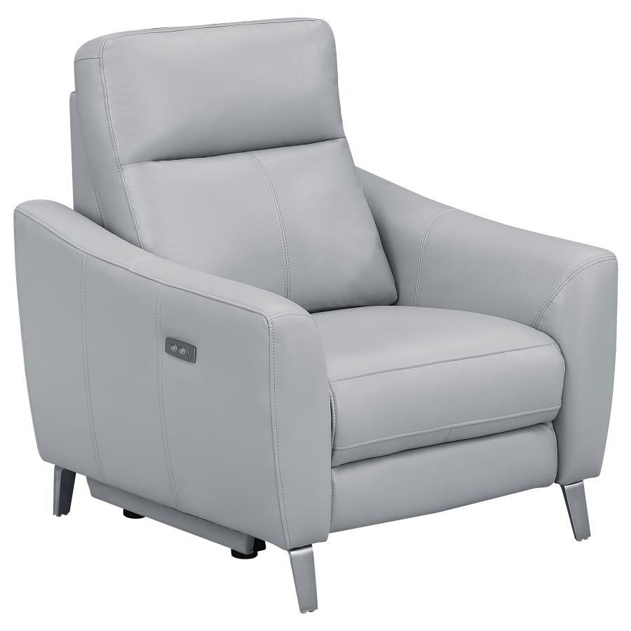 Derek Grey Power Recliner - MyWaynesHome #