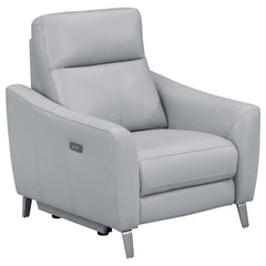 Derek Grey Power Recliner - MyWaynesHome #