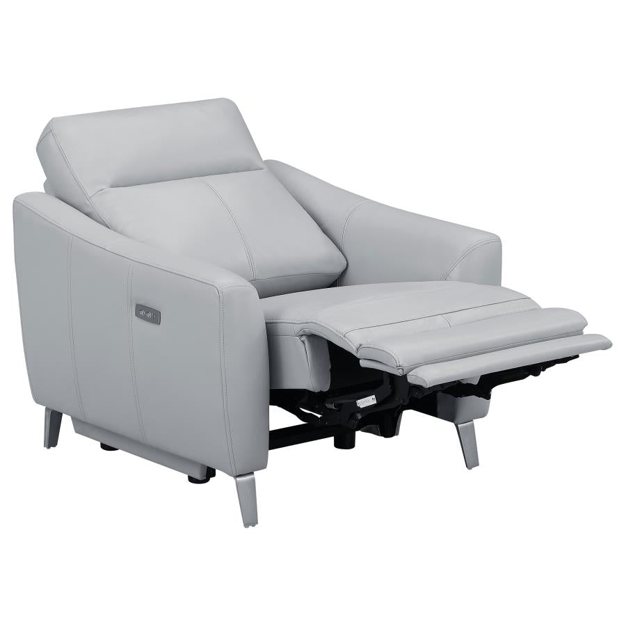 Derek Grey Power Recliner - MyWaynesHome #