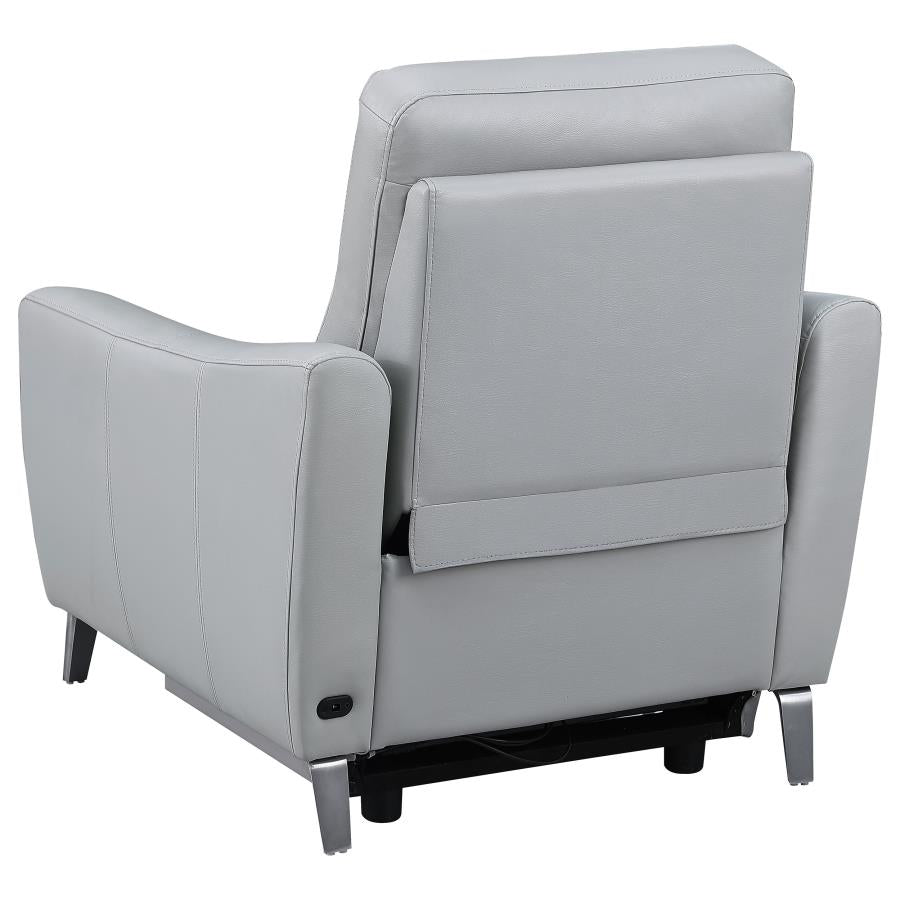 Derek Grey Power Recliner - MyWaynesHome #