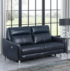 Derek Blue Power Sofa - MyWaynesHome #