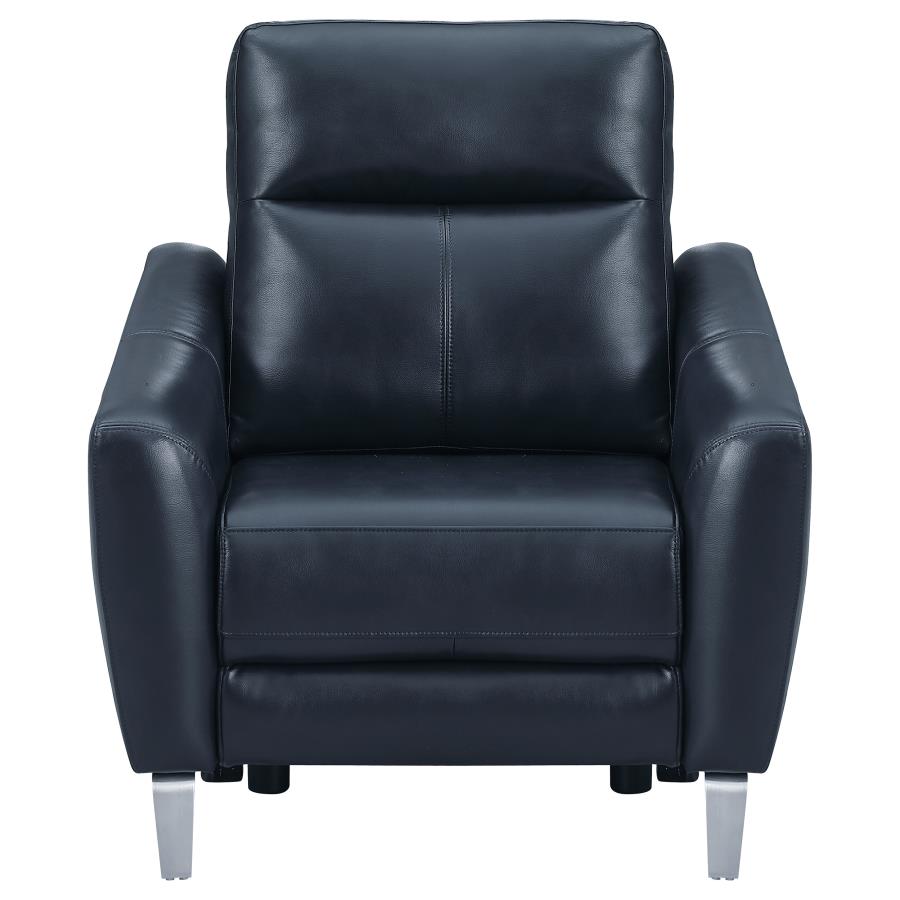 Derek Blue Power Recliner - MyWaynesHome #