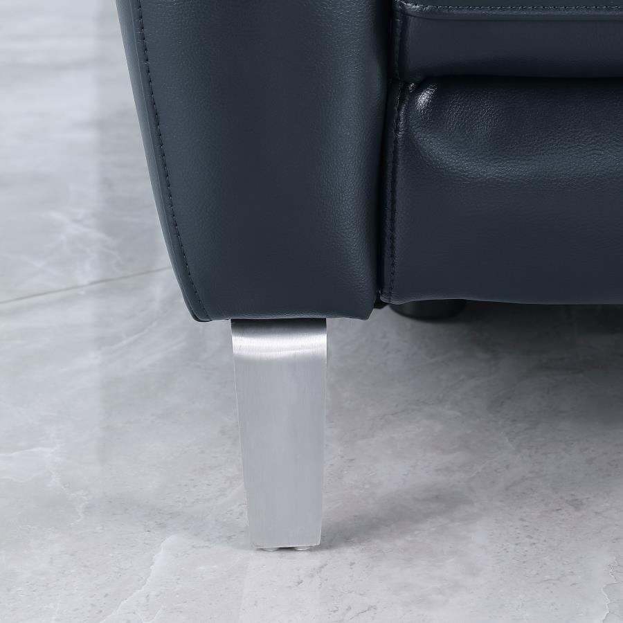 Derek Blue Power Recliner - MyWaynesHome #