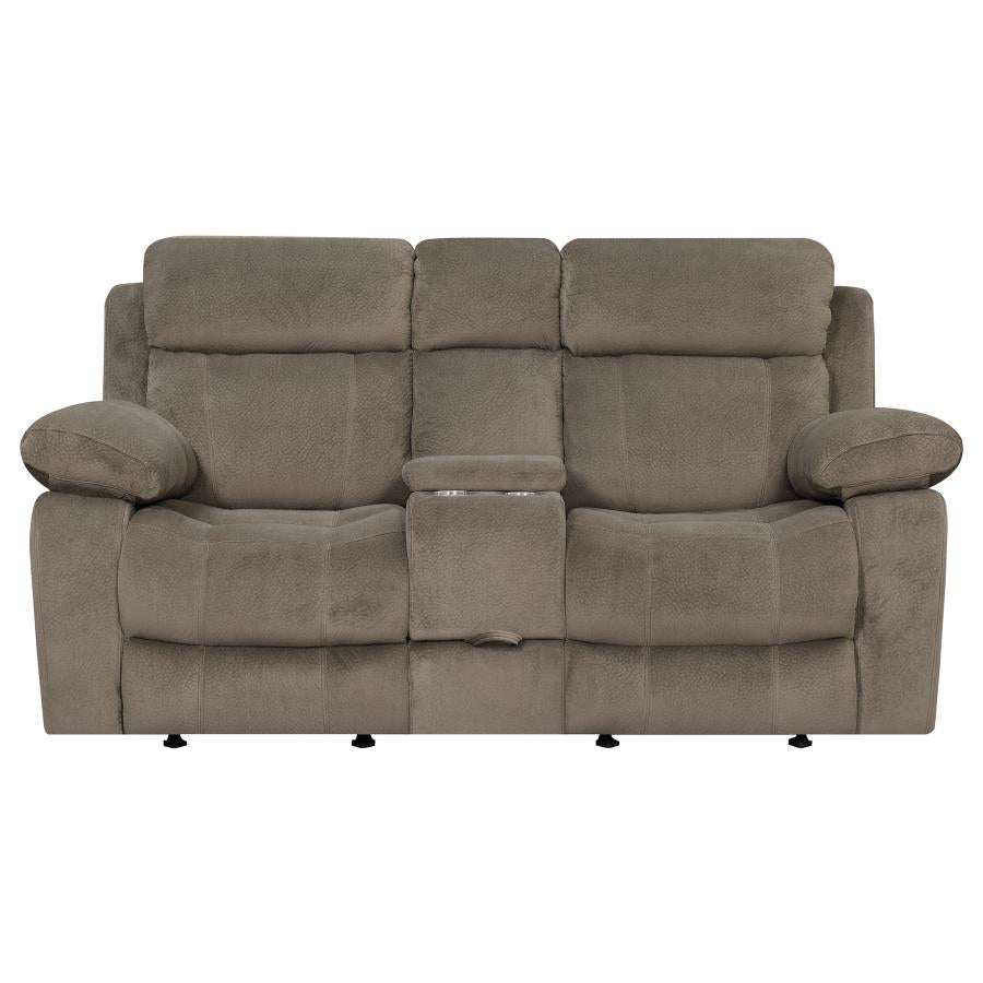 Myleene Brown Glider Loveseat - MyWaynesHome #