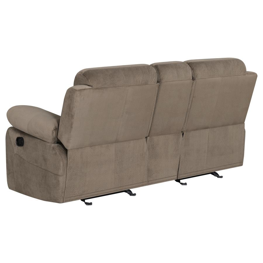 Myleene Brown Glider Loveseat - MyWaynesHome #