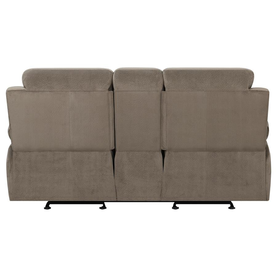 Myleene Brown Glider Loveseat - MyWaynesHome #