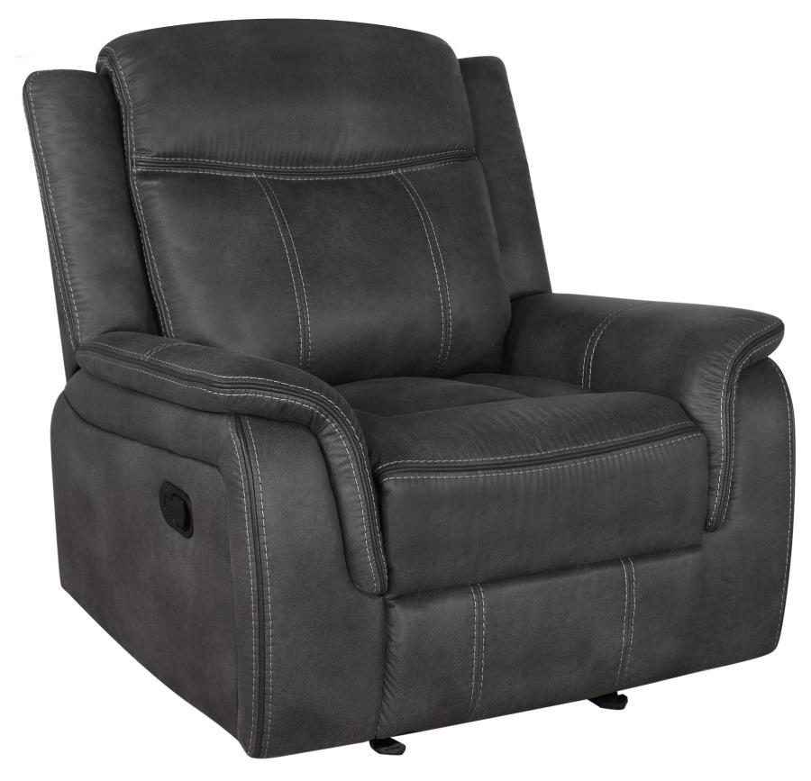 Lawrence Black Glider Recliner - MyWaynesHome #