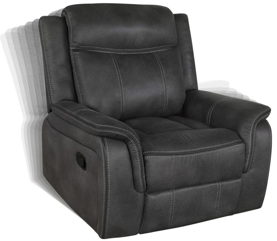Lawrence Black Glider Recliner - MyWaynesHome #