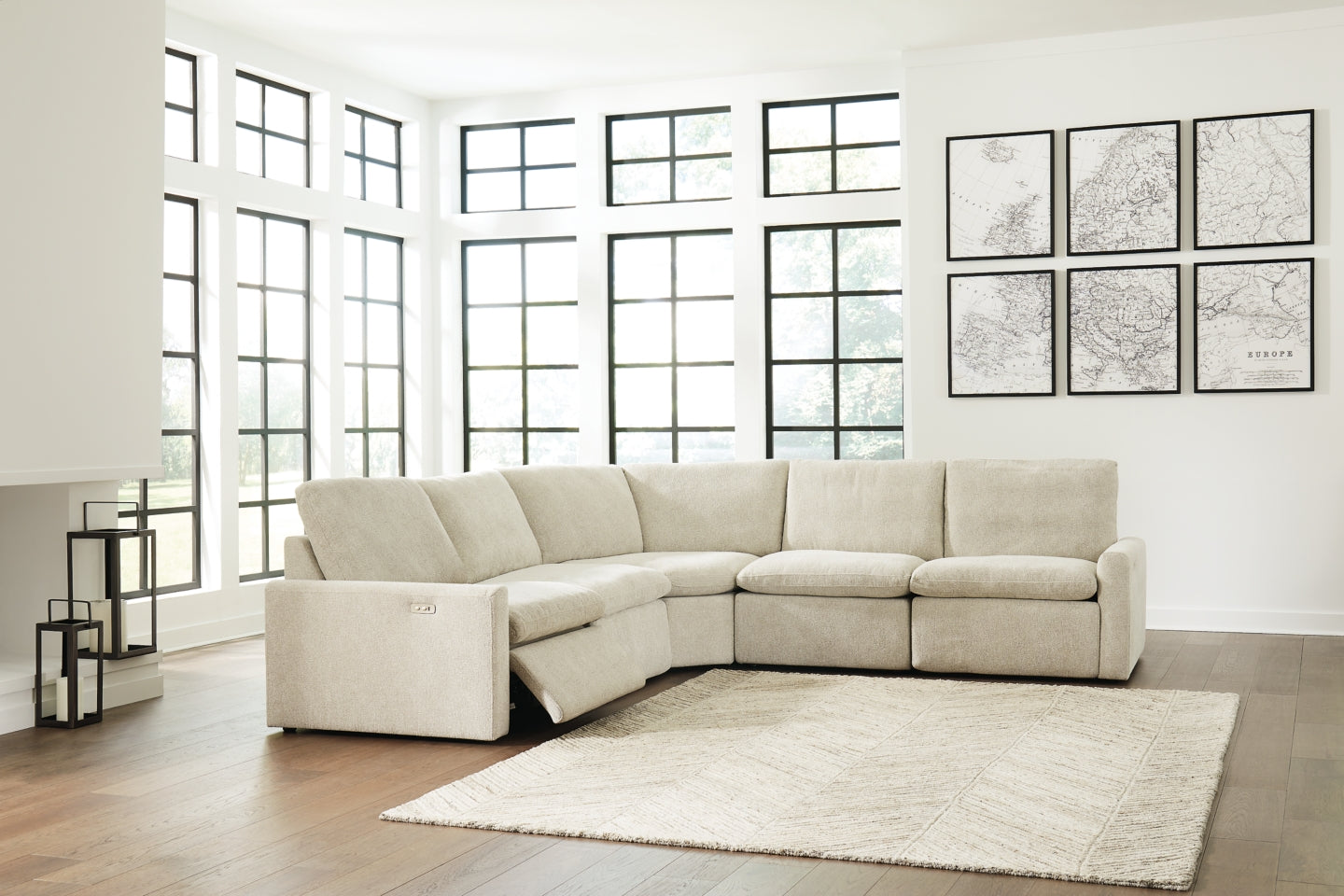 Hartsdale 5-Piece Reclining Sectional - MyWaynesHome #