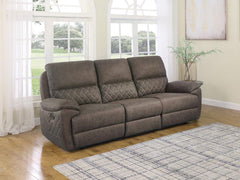 Variel Brown Motion Sofa - MyWaynesHome #