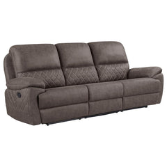 Variel Brown Motion Sofa - MyWaynesHome #