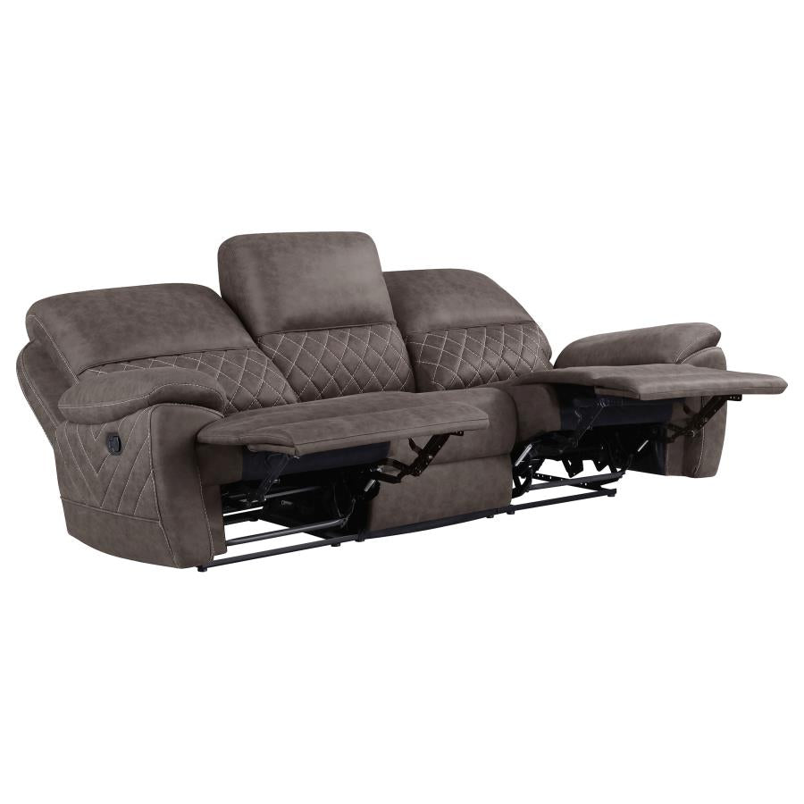 Variel Brown Motion Sofa - MyWaynesHome #