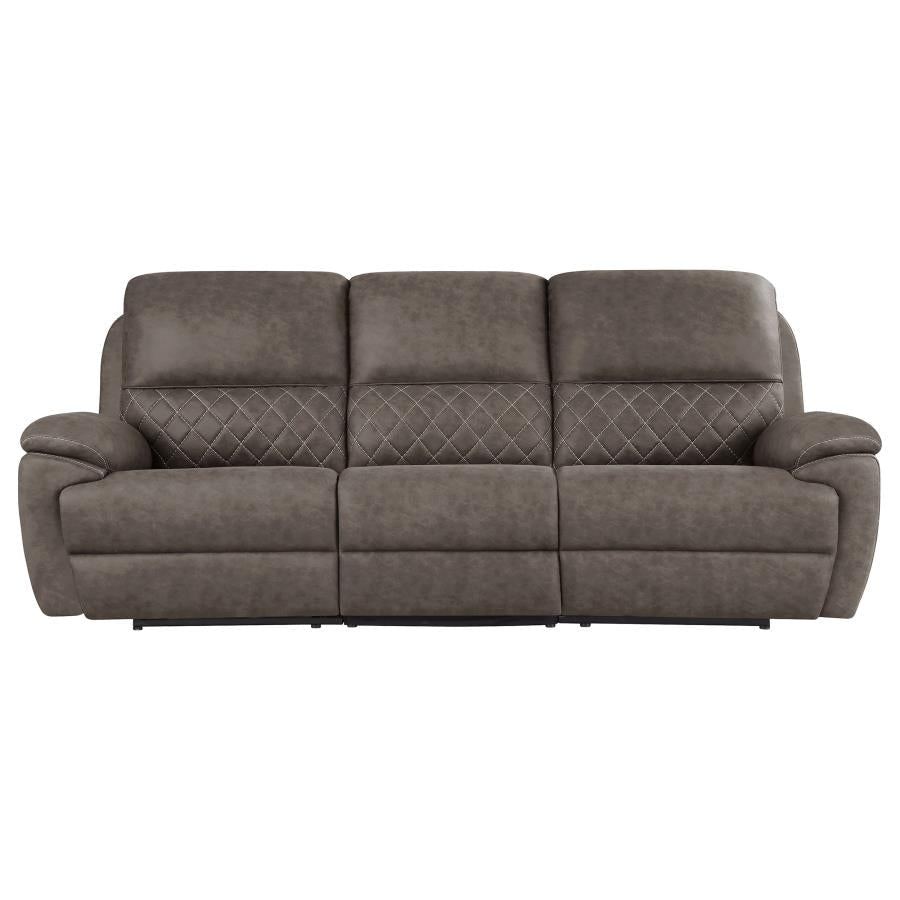 Variel Brown Motion Sofa - MyWaynesHome #