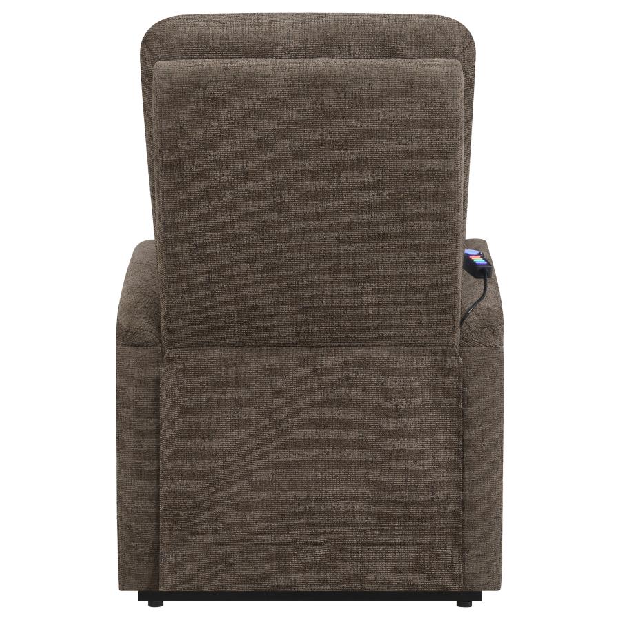 Henrietta Brown Power Lift Massage Chair - MyWaynesHome #