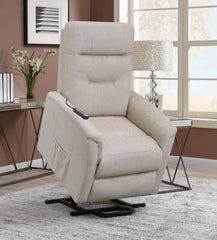 Henrietta Beige Power Lift Massage Chair - MyWaynesHome #