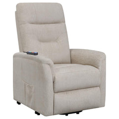 Henrietta Beige Power Lift Massage Chair - MyWaynesHome #