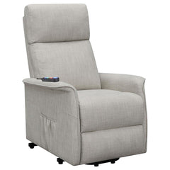 Herrera Beige Power Lift Massage Chair - MyWaynesHome #