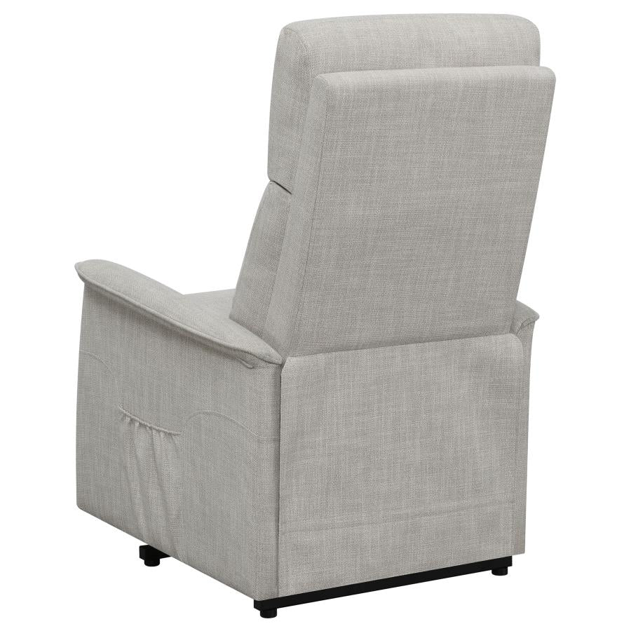 Herrera Beige Power Lift Massage Chair - MyWaynesHome #