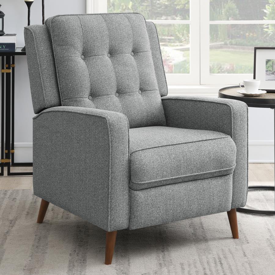 Davidson Grey Push Back Recliner - MyWaynesHome #