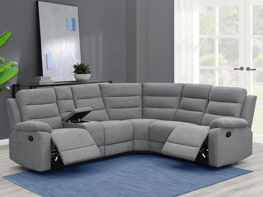 David Grey 3 Pc Motion Sectional - MyWaynesHome #