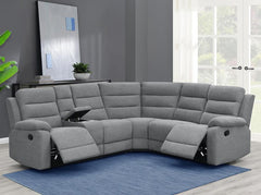 David Grey 3 Pc Motion Sectional - MyWaynesHome #