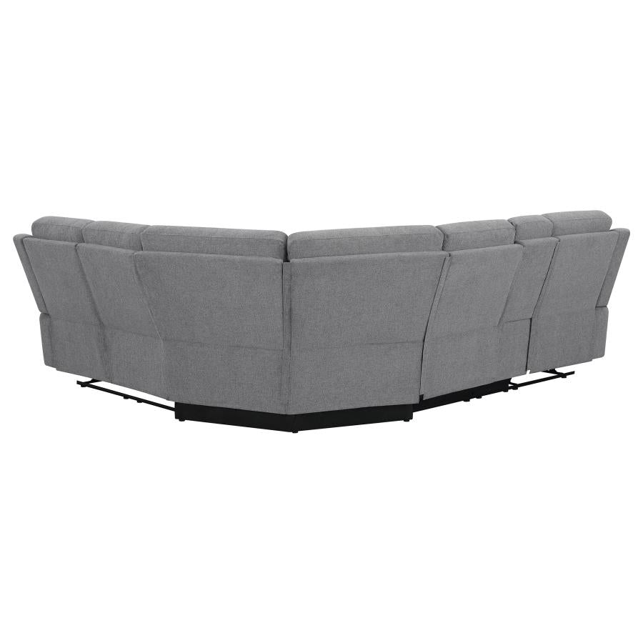 David Grey 3 Pc Motion Sectional - MyWaynesHome #