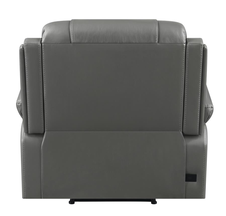 Flamenco Grey Power Recliner - MyWaynesHome #