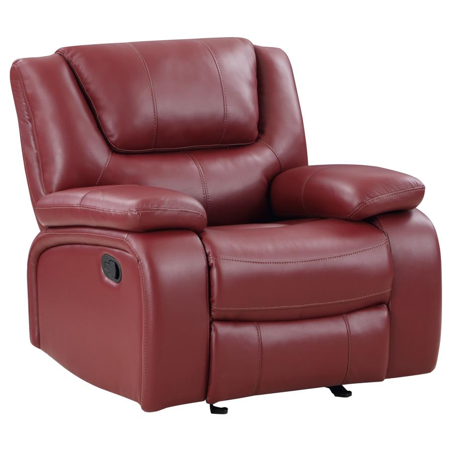 Camila Red Glider Recliner - MyWaynesHome #
