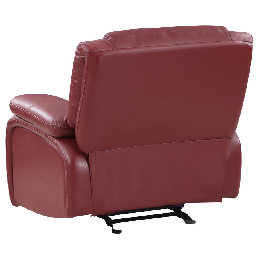 Camila Red Glider Recliner - MyWaynesHome #