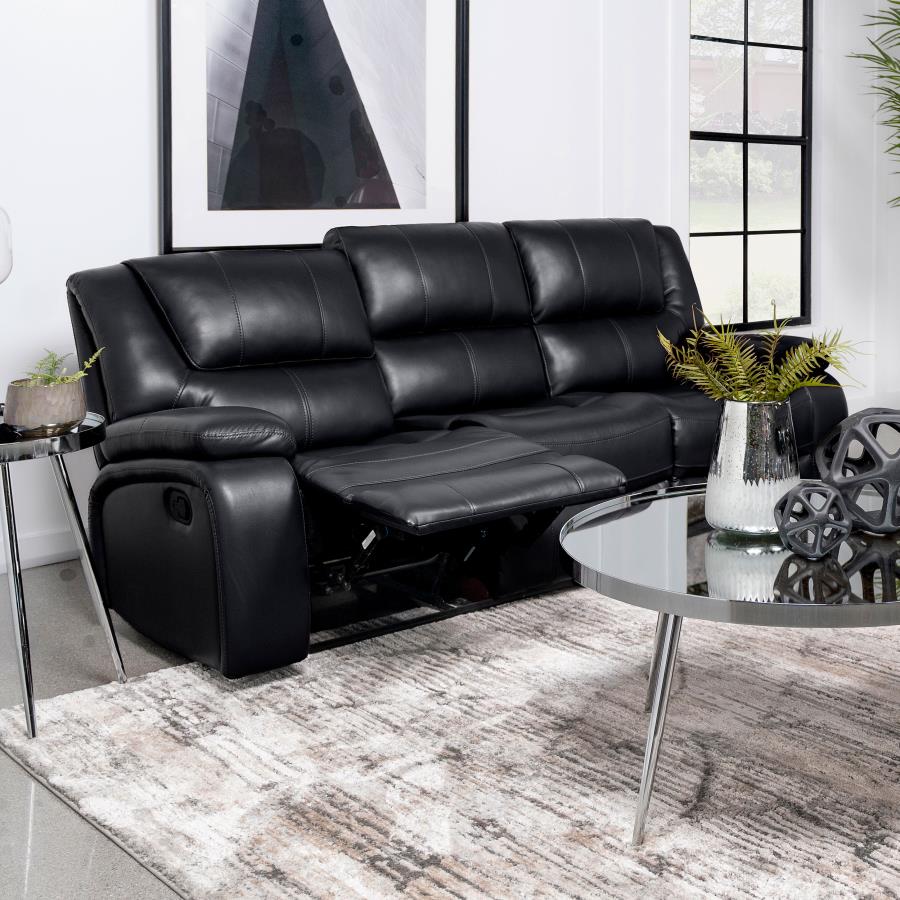 Black Motion Sofa - MyWaynesHome #