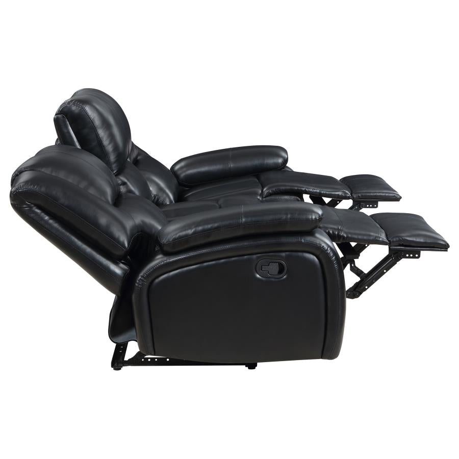 Black Motion Sofa - MyWaynesHome #