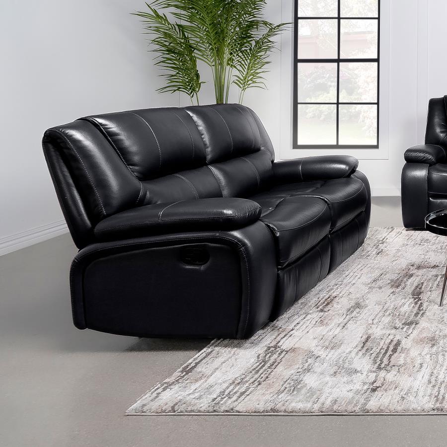Black Motion Loveseat - MyWaynesHome #