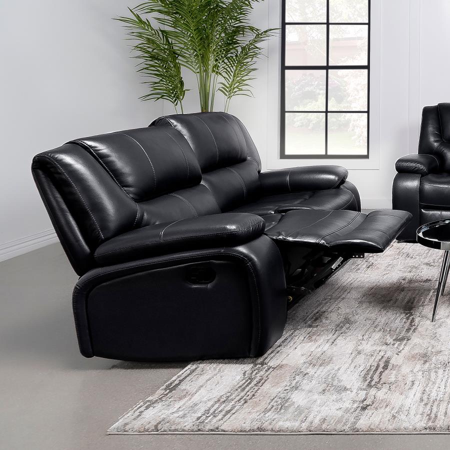Black Motion Loveseat - MyWaynesHome #