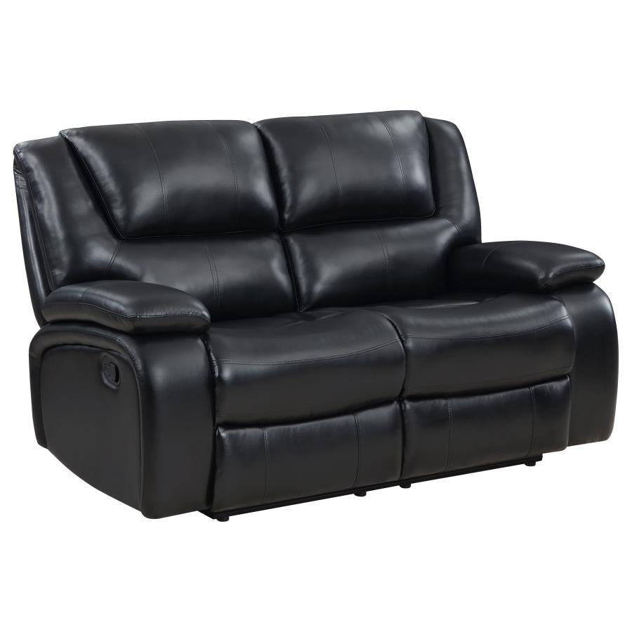 Black Motion Loveseat - MyWaynesHome #
