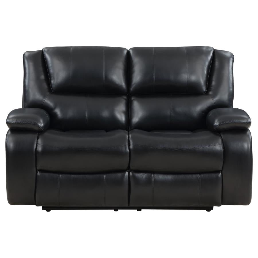 Black Motion Loveseat - MyWaynesHome #