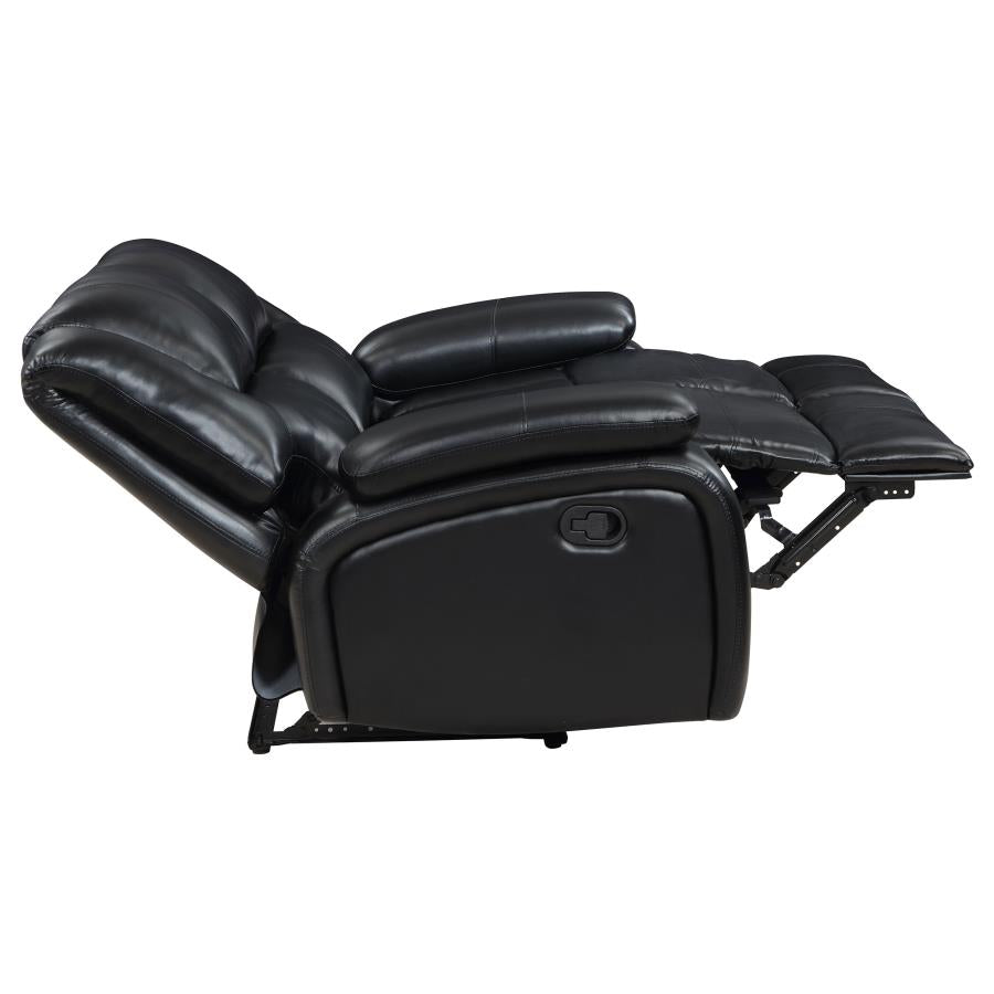Black Motion Loveseat - MyWaynesHome #