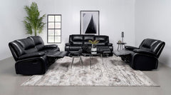 Black Motion Loveseat - MyWaynesHome #