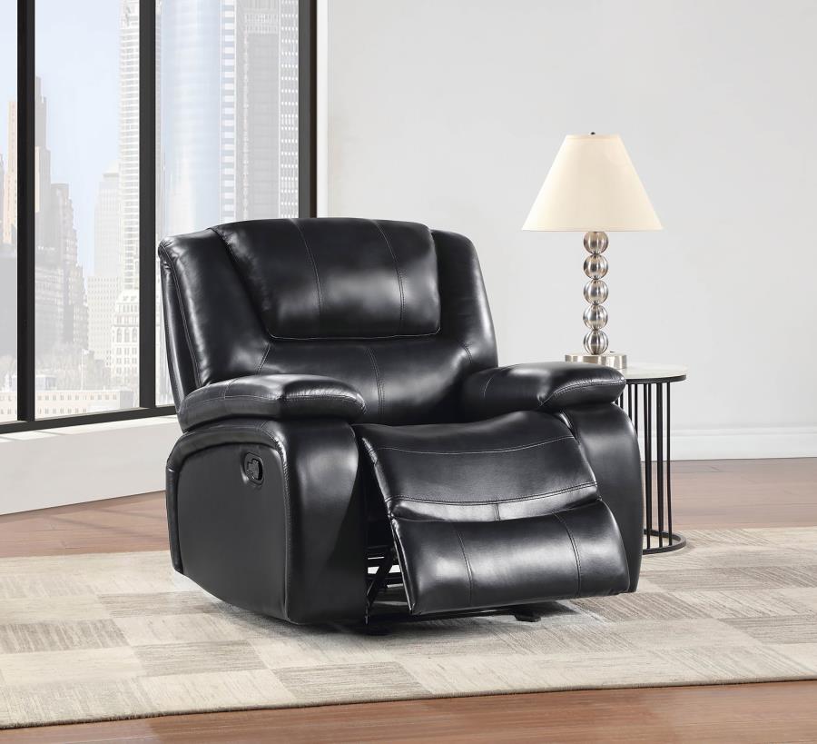 Black Glider Recliner - MyWaynesHome #