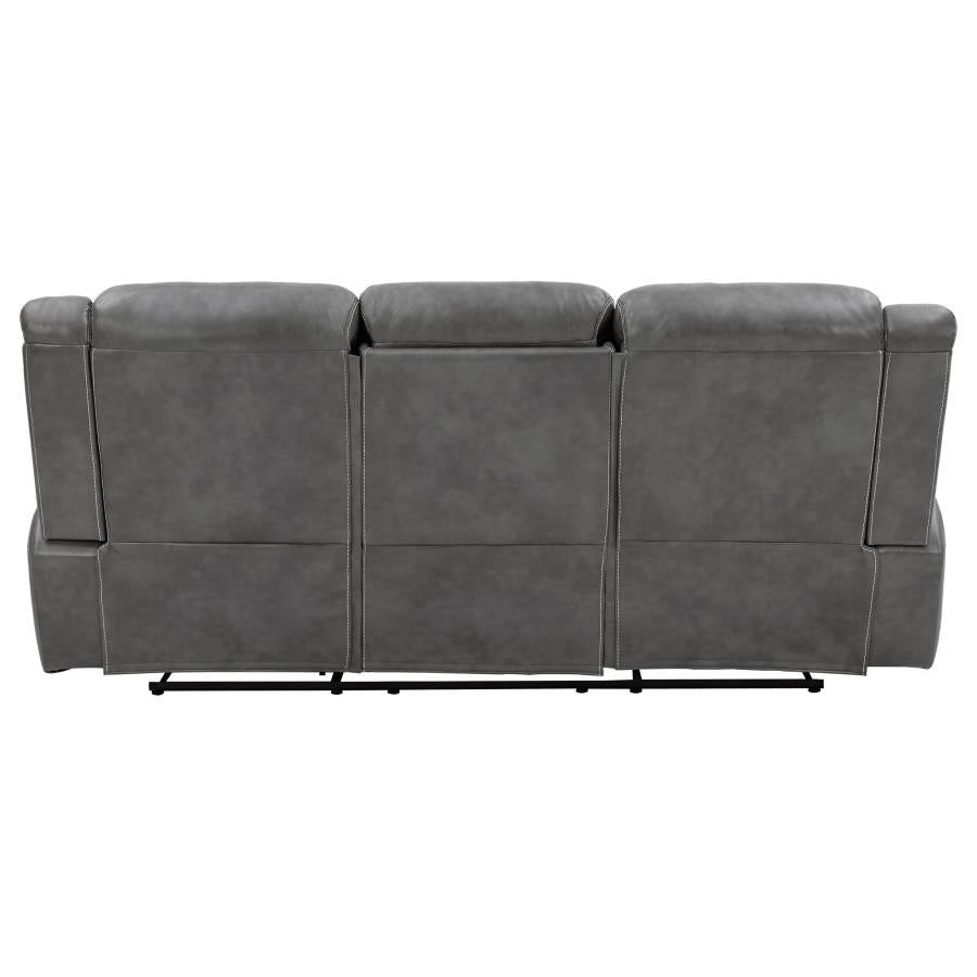 Conrad Grey Motion Sofa W/ Pop Up Outlet - MyWaynesHome #