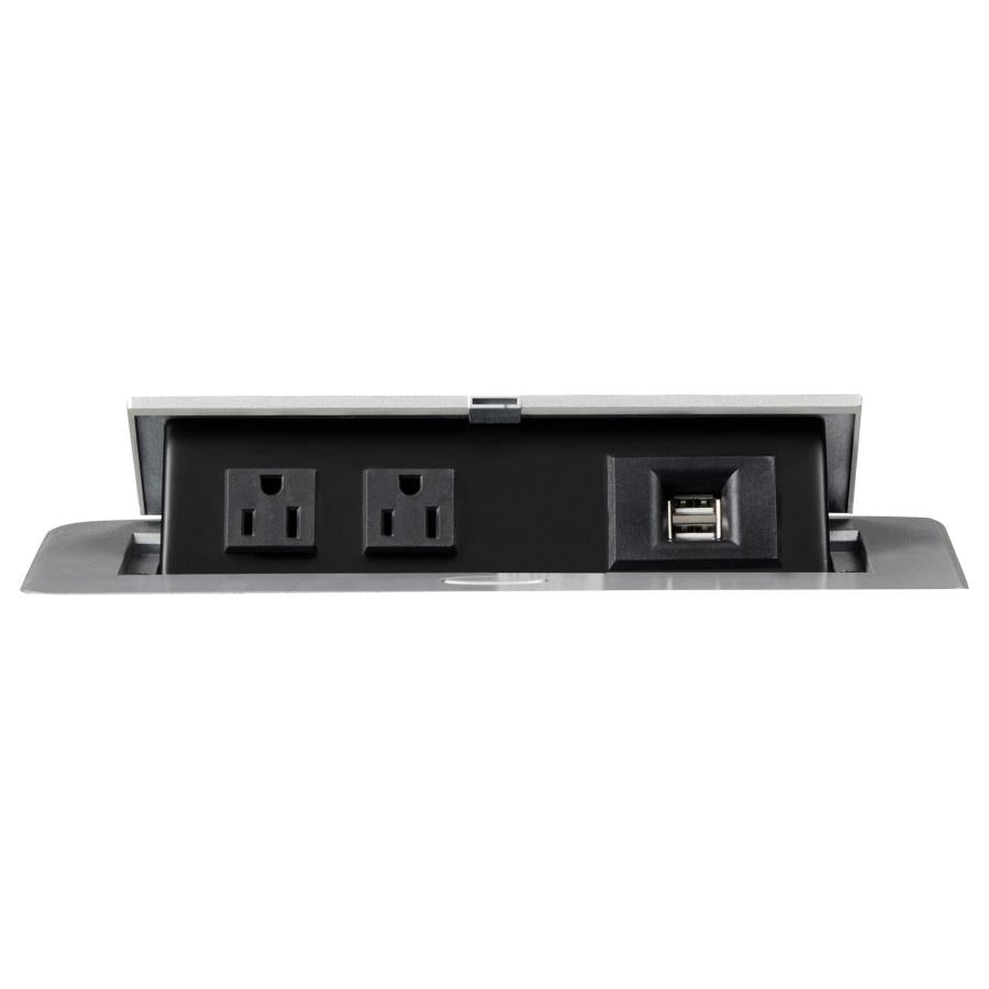 Conrad Grey Motion Sofa W/ Pop Up Outlet - MyWaynesHome #