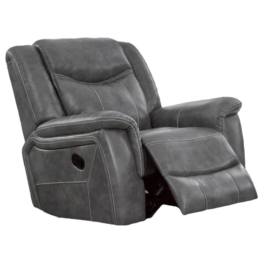 Conrad Grey Glider Recliner - MyWaynesHome #