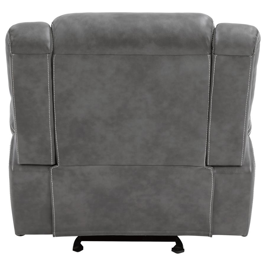 Conrad Grey Glider Recliner - MyWaynesHome #