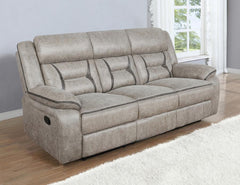Greer Beige 3 Pc Motion Sofa Set - MyWaynesHome #