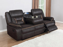 Greer Brown Motion Sofa - MyWaynesHome #