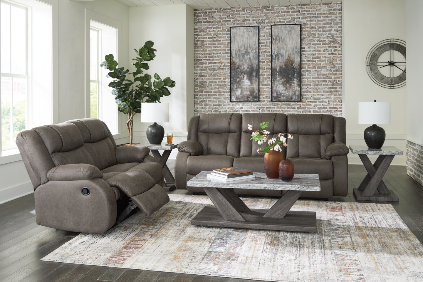 First Base Sofa and Loveseat - MyWaynesHome #